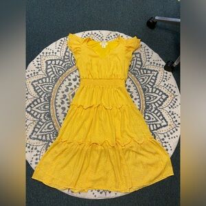 Yellow Jessica Simpson Sundress